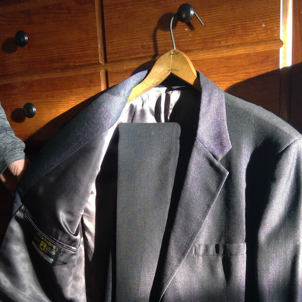 Vintage Alexandre Shark Skin Suit